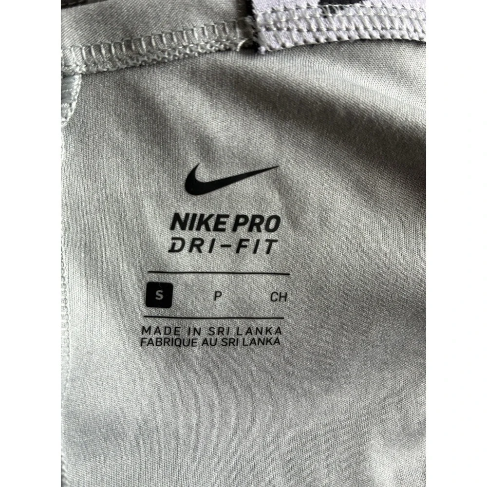 Nike Pro Dri-FIT Gray Crossback Tank Top Women's Size S NWT Athletic Workout